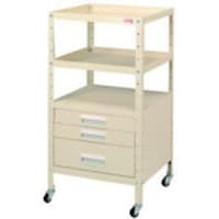 大阪製罐 OS イージーワゴン 間口420mm 奥行420mm 高さ808mm 4段 EW2D3 1台