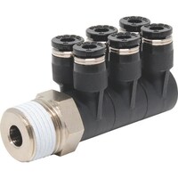 ニホンピスコ PISCO チューブフィッティング トリプルブランチエイチューブ4ネジ03