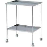 テックサス テックサス ステンレスミニテーブルワゴン 600X450 SUSキャスター付 ASPU6045D 1台