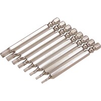 エイト EIGHT TXビット 対辺6.35mm 溝9mm&13mm T25X75 単品 EA33T25X75 1本