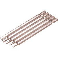 エイト EIGHT 六角棒ビット 対辺6.35mm 溝13mm 6mmX110 単品