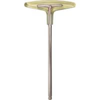 エイト EIGHT T型 六角棒スパナ テーパーヘッド 樹脂ハンドル 6mm 単品