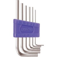 エイト EIGHT 六角棒スパナ 標準寸法 6本セット 1.5ー6mm