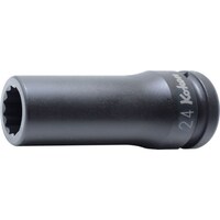 コーケン Koken 12角インパクトディープソケット 差込角19mm 対辺14mm