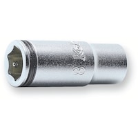 コーケン Koken 6.35mm差込 ナットグリップセミディープソケット 14mm