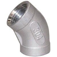 TBC TBC ステンレス 45°エルボ 1/2