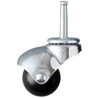 ハンマーキャスター ハンマー 差込み式 旋回式ゴム車輪 40mm