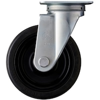 ハンマーキャスター ハンマー 旋回式ゴム車輪(ナイロンホイール・ボール