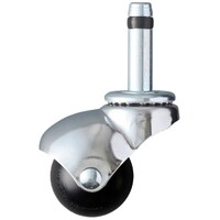 ハンマーキャスター ハンマー 差込み式 旋回式ゴム車輪 40mm