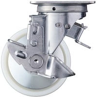 ハンマーキャスター ハンマー スイッチキャスター ナイロン車輪(ラジアルボールベアリング)100mm ストッパー付