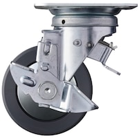 ハンマーキャスター ハンマー スイッチキャスター MCナイロン車輪(ラジアルボールベアリング)100mm SP付