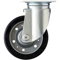 ハンマーキャスター ハンマー 旋回式ゴム車輪(ワイドタイプ)150mm