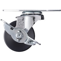 ハンマーキャスター ハンマー Eシリーズコーナー 旋回式MCナイロン車輪 50mm ストッパー付