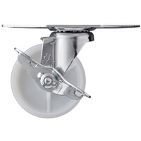 ハンマーキャスター ハンマー Eシリーズコーナー 旋回式ナイロン車輪 85mm ストッパー付