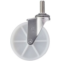 ハンマーキャスター ハンマー EAシリーズオールステンレス 旋回式ナイロン車輪125mm