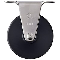 ハンマーキャスター ハンマー Eシリーズオールステンレス 固定式MCナイロン車輪 65mm