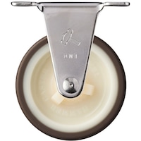 ハンマーキャスター ハンマー Eシリーズオールステンレス 固定式ウレタン車輪(ナイロンホイール)65mm