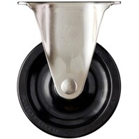 ハンマーキャスター ハンマー Sシリーズオールステンレス 固定式フェノール車輪 150mm