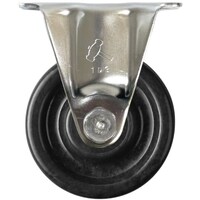 ハンマーキャスター ハンマー Sシリーズオールステンレス 固定式フェノール車輪 65mm