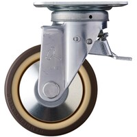 ハンマーキャスター ハンマー スイッチキャスター ウレタン車輪(ラジアルボールベアリング)125mm