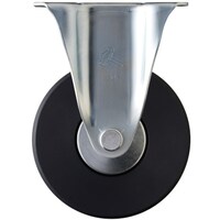 ハンマーキャスター ハンマー 固定式MCナイロン車輪(ラジアルボールベアリング)150mm