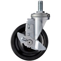 ハンマーキャスター ハンマー ねじ込み式 旋回式フェノール車輪 150mm ストッパー付