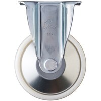 ハンマーキャスター ハンマー 固定式ナイロン車輪(ラジアルボールベアリング)125mm