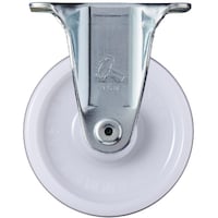 ハンマーキャスター ハンマー 固定式ナイロン車輪(ローラーベアリング)75mm