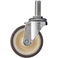 ハンマーキャスター ハンマー EAシリーズオールステンレス 旋回式ウレタン車輪(ローラーベアリング)85mm