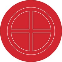 日本緑十字社 緑十字 破壊板(送水口割板) 103mmΦ アクリル(透明赤) 破壊板103φ 063103 1枚