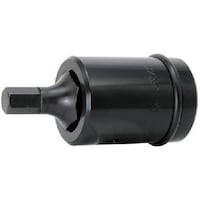 ASH ASH インパクトレンチ用ヘキサゴンソケット25.4□×27mm