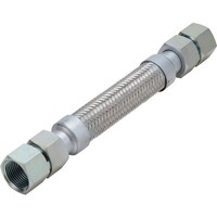 ナンゴクフレキコウ NFK スリムユニオン式(メタルタッチ)フレキシブルホース メス×メス型 継手SS400 25A×700L