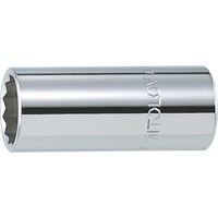 ミトロイ(水戸工機) ミトロイ 3/8 スペアソケット ディープ (12P) 22mm 3ML22 1個