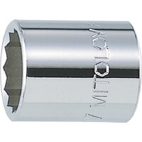 ミトロイ(水戸工機) ミトロイ 3/8 スペアソケット (12P) 23mm 3M23 1個