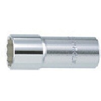 ミトロイ(水戸工機) ミトロイ 1/2 スペアソケット ディープ (12P) 15mm 4ML15 1個
