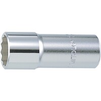 ミトロイ(水戸工機) ミトロイ 1/2 スペアソケットディープ(12P)7/16(4ML7/16) 414DB 1個