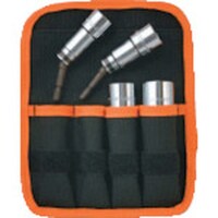 ミトロイ(水戸工機) ミトロイ ユニバーサルビットソケット 4本組 EUF400 1S