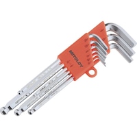 ミトロイ(水戸工機) ミトロイ L型ホローレンチ ボールポイント ロング インチホルダー9本組