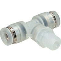 ニホンピスコ PISCO チューブフィッティングPP ティーチューブ10ネジR3/8