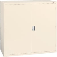 大阪製罐 OS ロッカーS(ワイドタイプ) 両開 棚板4枚(ライトグレー) 1200SWL 1台