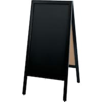 ヒカリ 光 スタンド黒板 和風タイプ 両面黒板