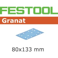FESTOOL FESTOOL サンドペーパー GR 80x133 P40 50枚入り(497117)