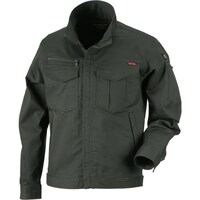 カジメイク カジメイク T/Cストレッチブルゾン Dオリーブ M