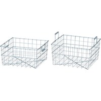 アズワン AS ステンレスワイヤ洗浄カゴB1(大)