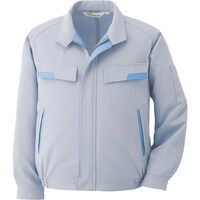 ミドリ安全 ミドリ安全 静電気帯電防止作業服 ブルゾン(薄地) シルバーグレー サイズ3L