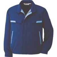 ミドリ安全 ミドリ安全 静電気帯電防止作業服 ブルゾン(薄地) ネイビー サイズM