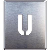 ユニット ユニット 吹付け用プレート U 34935A 1枚