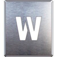 ユニット ユニット 吹付け用プレート W 34937A 1枚