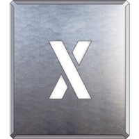 ユニット ユニット 吹付け用プレート X 34938A 1枚