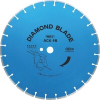 エビ印 エビ ダイヤモンドブレード ACK16(湿式・アスファルト/コンクリート兼用) ACK16 1枚